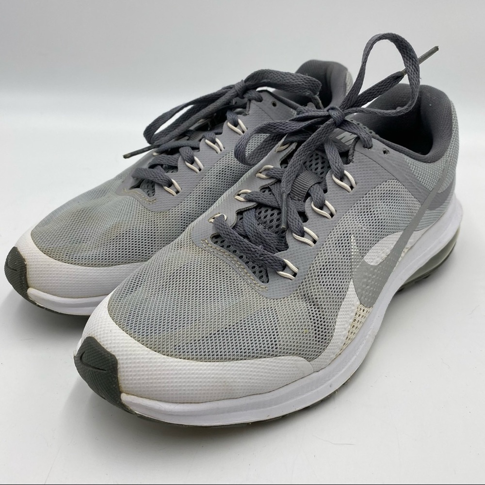 Nike Max Dynasty 2 Athletic Shoes 852445-004 Gray White Women's Size 8